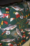 Flyfishing on Green - Polar Fleece
